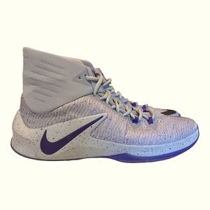 DeMarcus Cousins Nike Zoom Clear Out Wolf Grey Court Purple Mens US 13